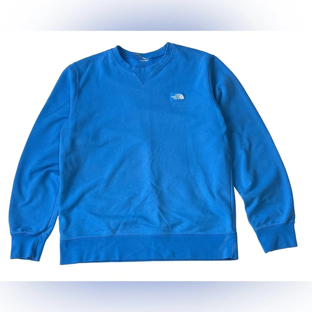 Northface crewneck sweatshirt‎ blue